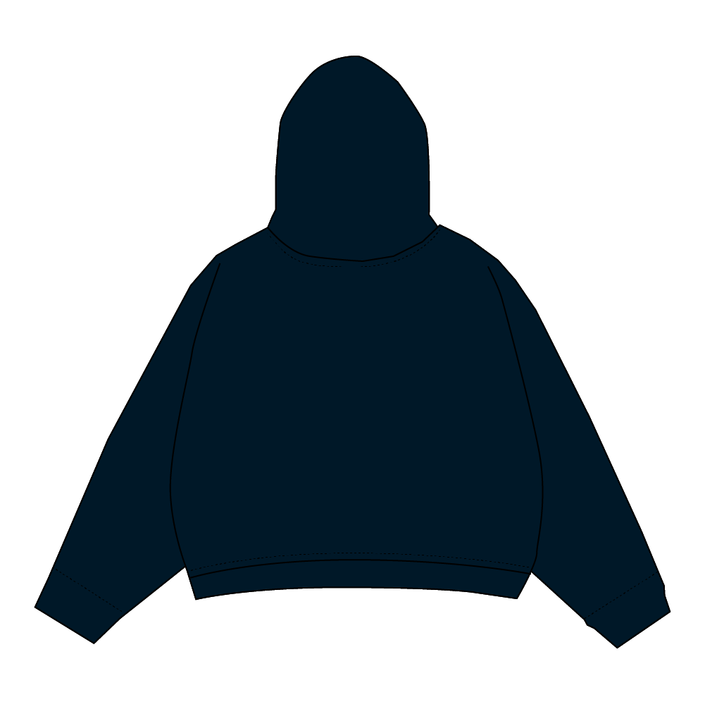 "EMBRO" dusk blue hoodie