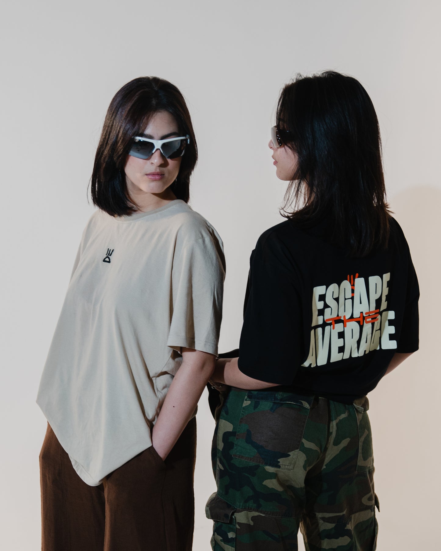 Escape the average beige tee