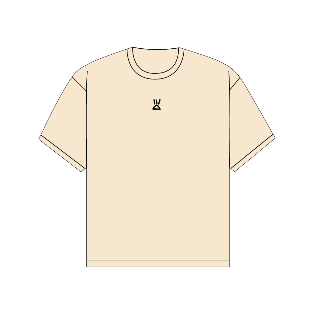 Escape the average beige tee