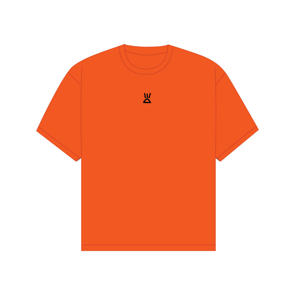 Escape the average orange tee